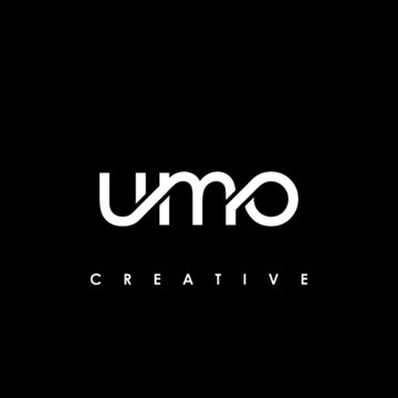 UMO Letter Initial Logo Design Template Vector Illustration