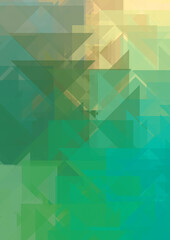 Overlapping design with triangles background. Abstract geometric wallpaper. Geometrical colorful triangular shapes.