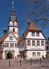 Fototapeta premium Erbach Marktplatz - Market Place