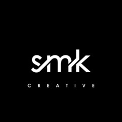 SMK Letter Initial Logo Design Template Vector Illustration
