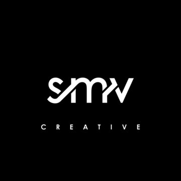 SMV Letter Initial Logo Design Template Vector Illustration