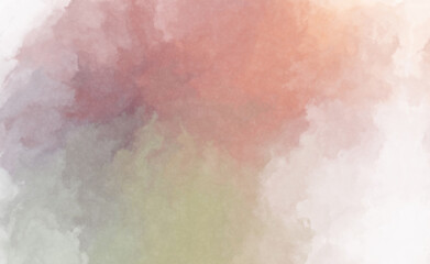 Fototapeta premium Watercolor painted background. Abstract Illustration wallpaper. Brush stroked painting. 2D Illustration.
