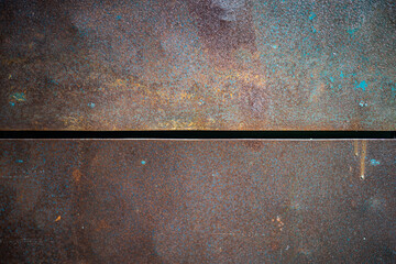 Rusty iron plate texture background