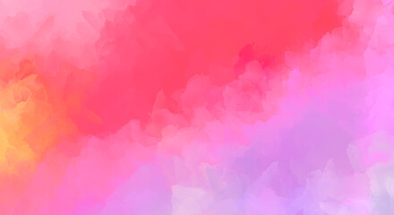 Obraz premium 2D illustration of colorful brush strokes. Decorative texture painting. Vibrant paint pattern backdrop.