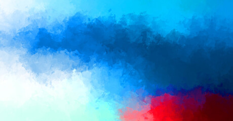 Brushed Painted Abstract Background. Brush stroked painting. Artistic vibrant and colorful wallpaper.