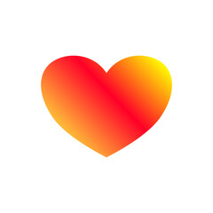 Heart Icon for Graphic Design Projects. Vector Illustration.