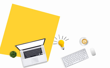 Computers with a light bulb