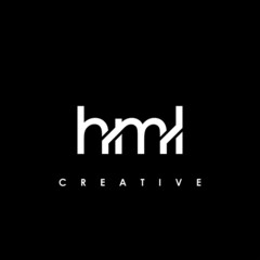 Fototapeta premium HML Letter Initial Logo Design Template Vector Illustration