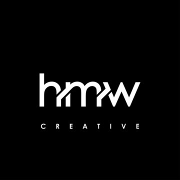 HWM Letter Initial Logo Design Template Vector Illustration