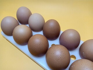 eggs in a basket