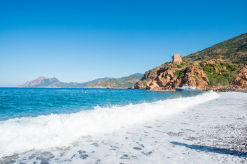 Fototapeta na wymiar Golf von Porto - Korsika
