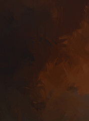 2D illustration of colorful brush strokes. Decorative texture painting. Vibrant paint pattern backdrop.