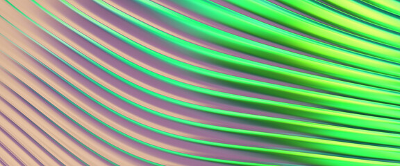 Abstract background. Colorful wavy reflective design wallpaper. Graphic illustration for wallpaper, banner, background, card, book cover or website.