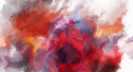 Watercolor painted background. Abstract Illustration wallpaper. Brush stroked painting. 2D Illustration.