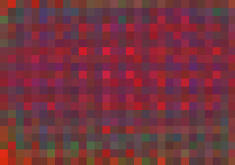 pattern, pixels, red, black, fire, colored fragments, tiles, squares, geometric, stained glass, glass, mosaic, turkish style, ethnic style, patchwork, india, texture, background for design, digital, 