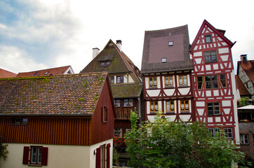 old houses in the old town