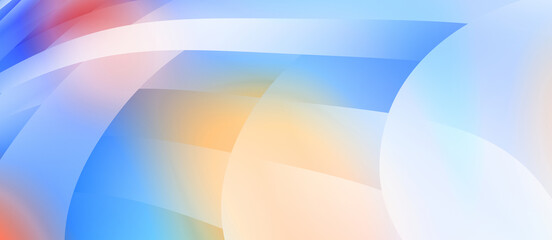 Abstract background with colorful gradient. Vibrant graphic wallpaper with stripes design. Fluid 2D illustration of modern movement.