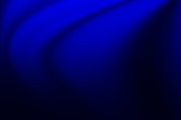Gradient dark blue curve abstract background