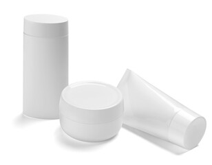  white cream container jar beauty moisturizer tube soap