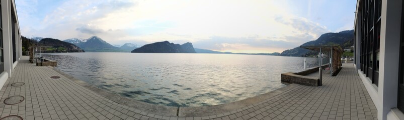 Obraz premium view of the city