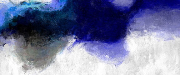 Rough brushstrokes on abstract background. Brush painting. Color strokes of paint. Unique wall art. Modern art on canvas. Colorful contemporary artwork.