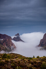 Fog Spills into the Chisos Basin