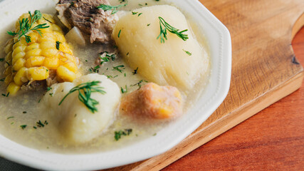 sancocho soup typical Colombian food