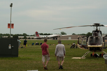 helicopter in flight
