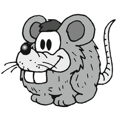 baby fat mouse (comics, illustration)