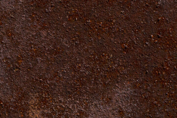 close up of abstract rusty metal background
