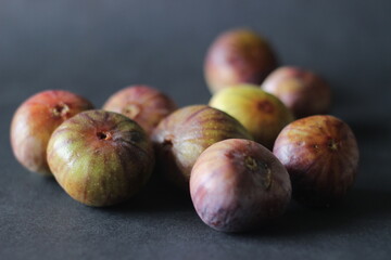 Ripe and juicy fresh fig.
