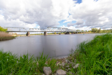 scenery next to the Oder river 