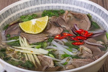 Vietnam cuisine - Pho Bo soup