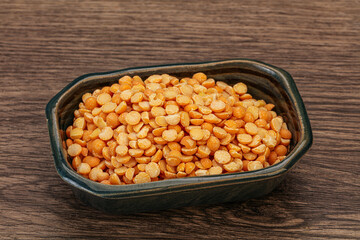 Dry peas for cooking