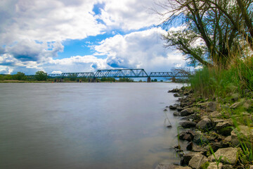 scenery next to the Oder river 