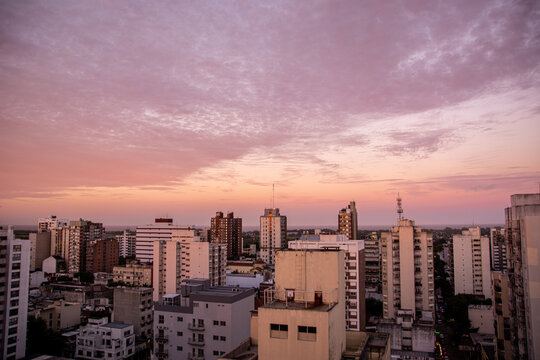 This sky is rose, magic hour time!