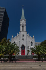 St. Joseph Cathedral in Baton Rouge, Louisiana. It is listed on the National Register of Historic Places.