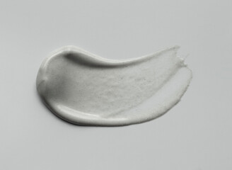 Cosmetic cream mask swatch smudge texture