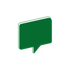 Blank empty vector speech bubbles. Chat, inbox, dialog, message, question, communication, talk, speak, sticker, balloon, thinking