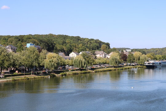 Remich Luxembourg and Mosel river