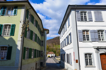 Denkmalgeschützte Altstadt Kaiserstuhl AG - Schweiz 