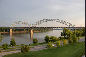 Obraz premium bridge over river