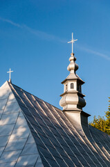 Cerkiew w Bereżnicy Wyżnej, obecnie kościół rzymskokatolicki, Polska, Bereżnica Wyżna / Orthodox church in Bereżnica Wyżna, currently a Roman Catholic church, Poland, Bereżnica Wyżna