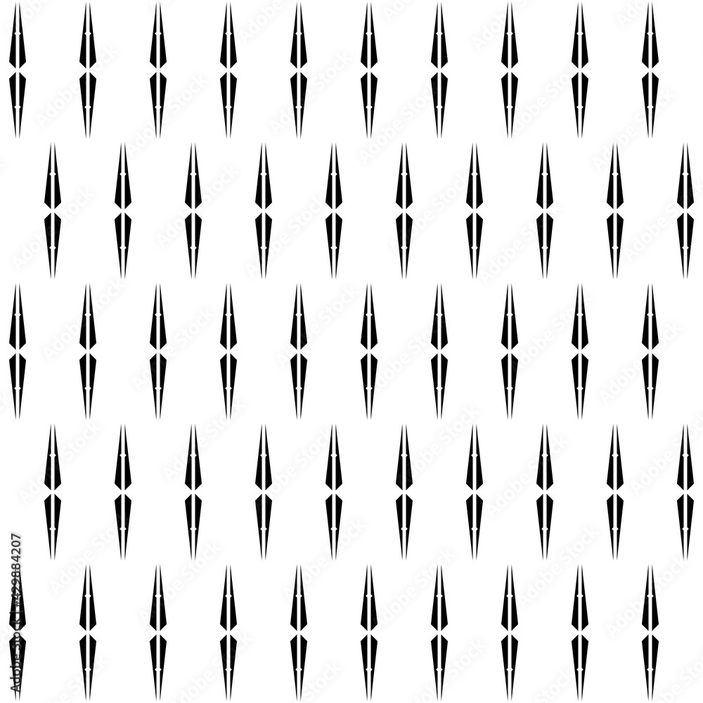 Aufkleber abstract of vertical blade pattern. design regular stripe black on white background. design print fo