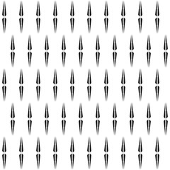 Abstract of vertical blade pattern. Design regular stripe black on white background. Design print for illustration, texture, textile, wallpaper, background.