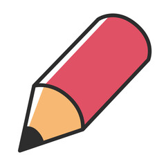 鉛筆 筆記 筆記用具 イラスト アイコン