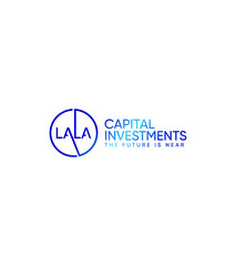 Lala Capital Investments logo template, Vector logo for business and company identity 