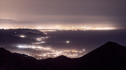 Coastline City Lights 