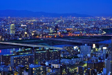 大阪の夜景