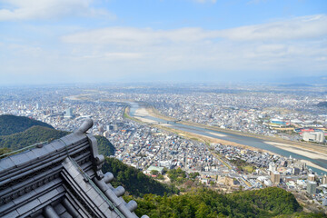 岐阜城からの風景